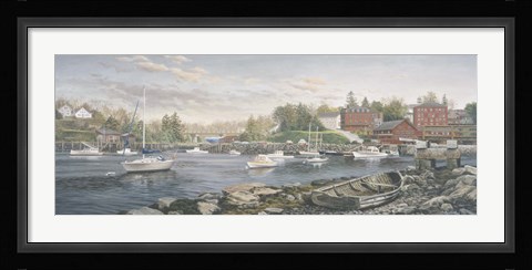 Framed Cozy Cove Print