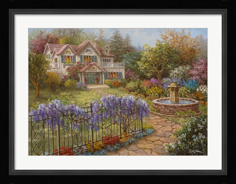 Framed Springtime Hideaway Print