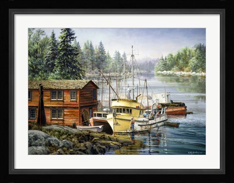 Framed Spruced And Spry Print