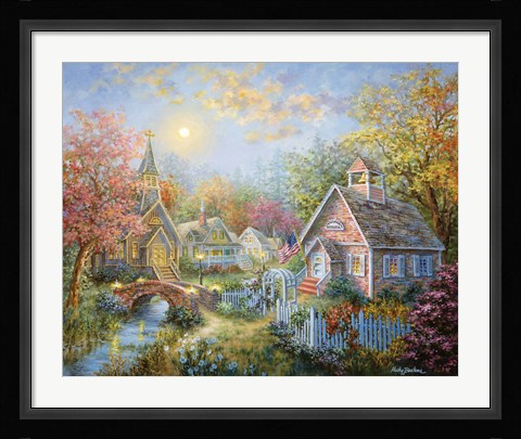 Framed Moral Guidance Print