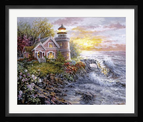 Framed Seafarer's Vigilant Sentry Print