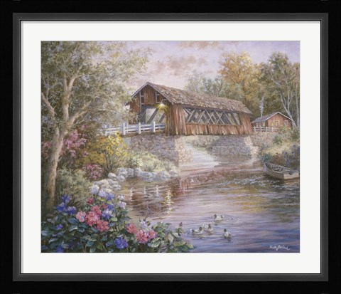 Framed Country Thoroughfare Print