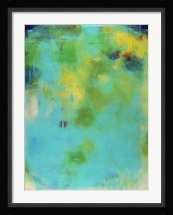 Framed Floating Leaf Print