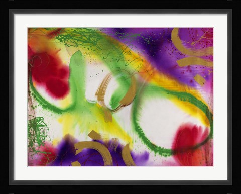 Framed Wind Chimes I Print