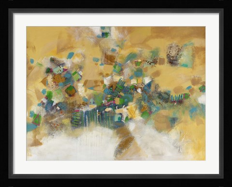 Framed Near the Reef Print