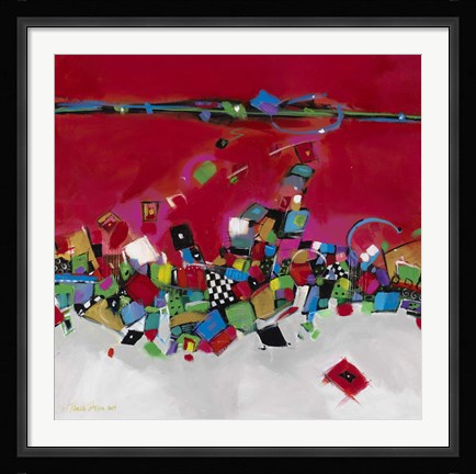 Framed Fast Car II Print