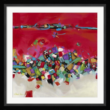 Framed Fast Car I Print