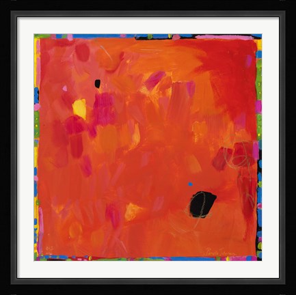 Framed Confetti II Print