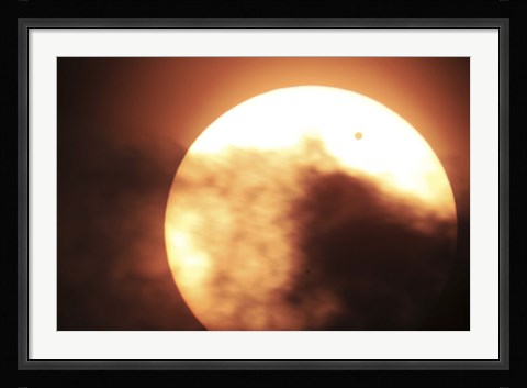 Framed Venus Transiting in front of the Sun III Print