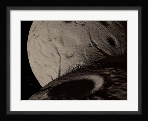 Framed Trojan Asteroid Hektor Print
