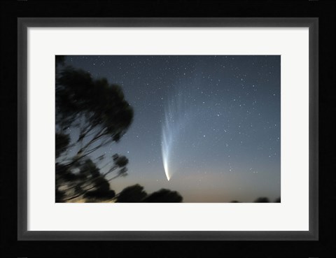 Framed Comet McNaught P1 Print