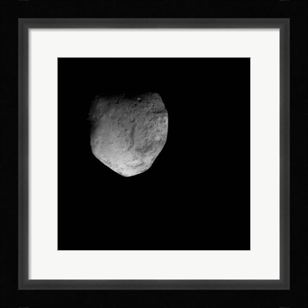 Framed Comet Tempel 1 Print
