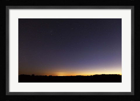 Framed Comet Panstarrs IV Print