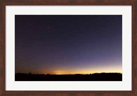 Framed Comet Panstarrs IV Print