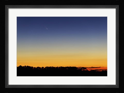 Framed Comet Panstarrs I Print