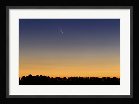 Framed Comet Panstarrs III Print