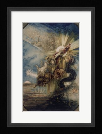 Framed Fall Of Phaeton Print