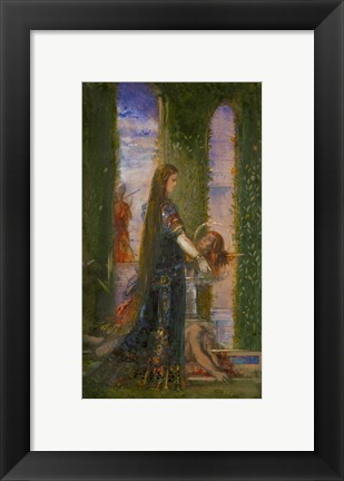 Framed Salome In the Garden, 1878 Print