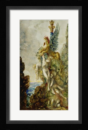 Framed Victorious Sphinx, 1888 Print