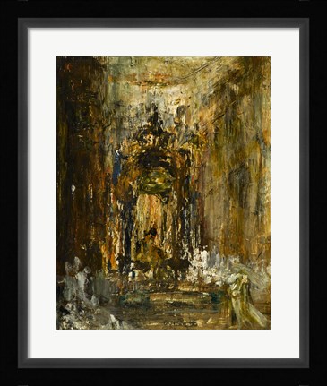 Framed Study For Salome Print