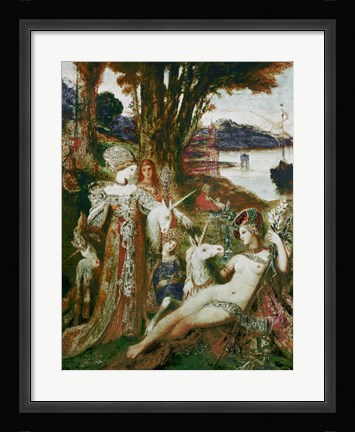 Framed Unicorn Print