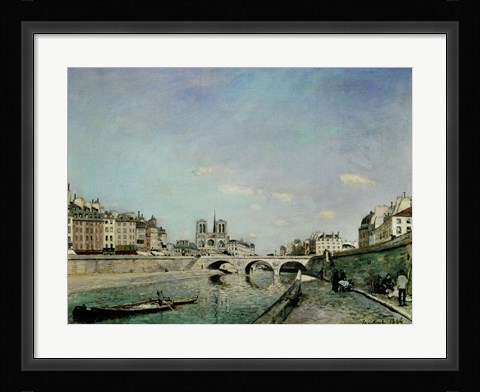 Framed Paris, 1864 Print