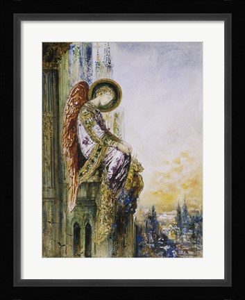 Framed Traveling Angel Print