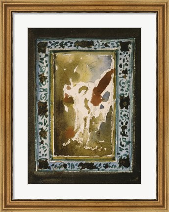 Framed Saint Sebastian Print