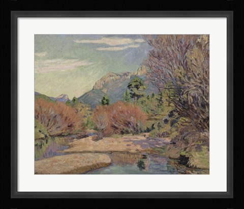 Framed Le Trayas Print