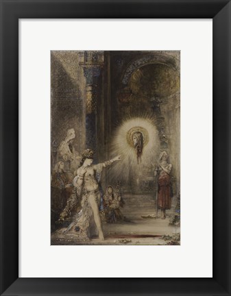 Framed L&#39;Apparition, 1876 Version Print