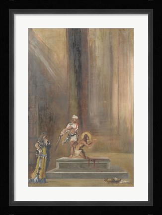 Framed Beheading Of Saint John The Baptist, 1870 Print