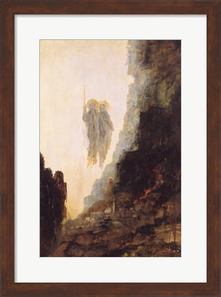 Framed Angel Of Sodom Print