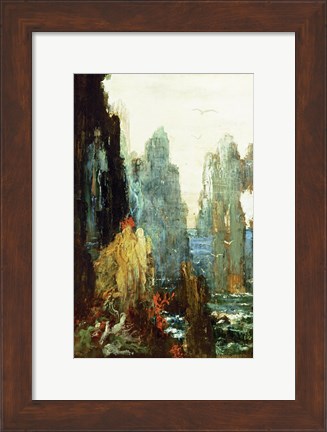 Framed Sirens, 1890 Print