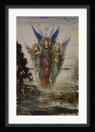 Framed Voices Of Night Print