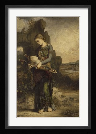 Framed Orpheus, 1865 Print