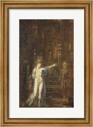 Framed Salome Dancing, 1876 Print