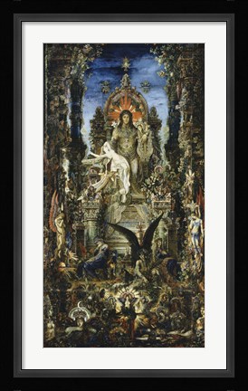 Framed Jupiter And Semele Print