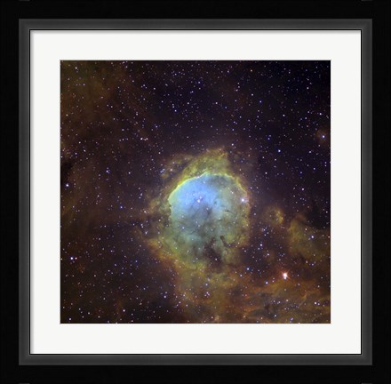 Framed NGC 3324, also known as the Gabriela Mistral Nebula located in the Constellation Eta Carinae Print