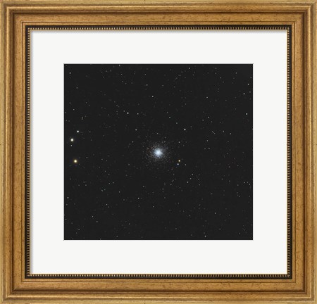 Framed Messier 53, globular cluster in the Coma Berenices Constellation Print