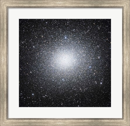 Framed Omega Centauri or NGC 5139 is a globular cluster of stars seen in the Constellation of Centaurus Print