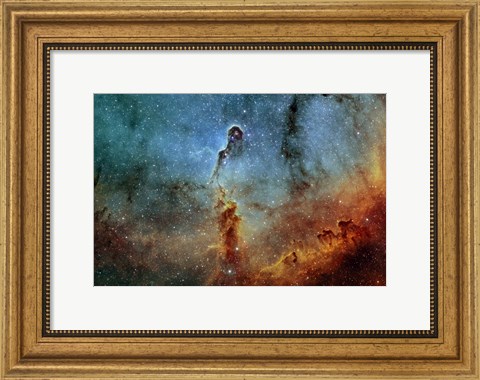 Framed Elephant Trunk Nebula II Print