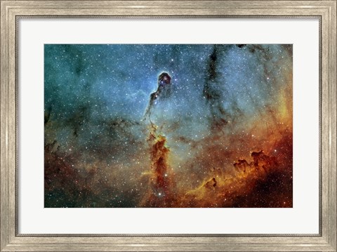 Framed Elephant Trunk Nebula II Print