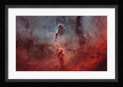 Framed Elephant Trunk Nebula I Print