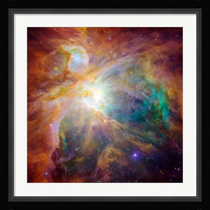 Framed Orion Nebula III Print