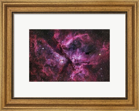 Framed NGC 3372, The Eta Carinae Nebula II Print