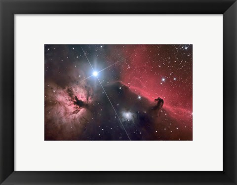 Framed Horsehead Nebula Print