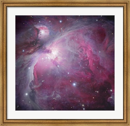 Framed M42, Orion Nebula Print