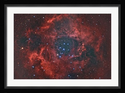 Framed Rosette Nebula I Print