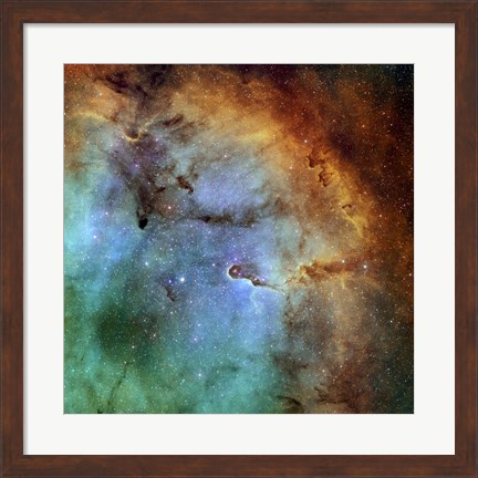 Framed Elephant Trunk Nebula III Print