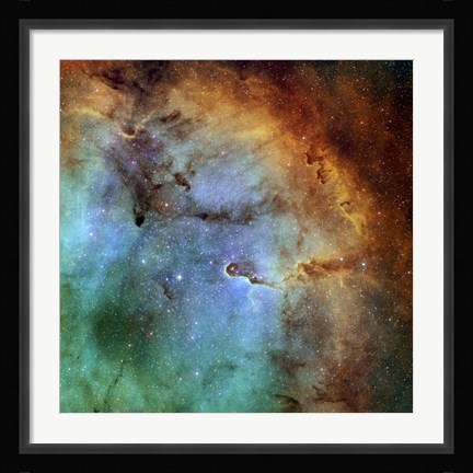 Framed Elephant Trunk Nebula III Print